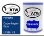 Preview: Porsche, Copenhagen Blue, LY5B / K3: 500ml Lackdose, von ATW Autoteile West.